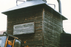 Demontage der Dampfmaschine 1998 im Säge & Hobelwerk Müller