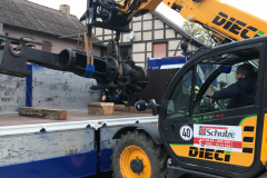 Dampfmaschinentransport 2017 von Reetze nach Lüchow (Wendland)
