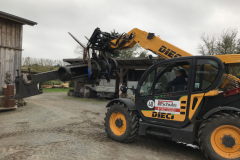 Dampfmaschinentransport 2017 nach Lüchow (Wendland), Loger Landstraße 5