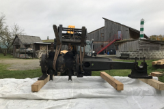 Dampfmaschinentransport 2017 nach Lüchow (Wendland), Loger Landstraße 5
