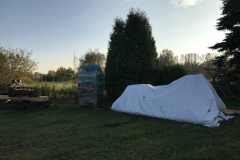 Lagerung der Dampfmaschine in Lüchow (Wendland), Loger Landstraße 5